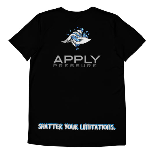 "Shatter Your Limitations" Men's Athletic T-shirt - Apply Pressure Fitness